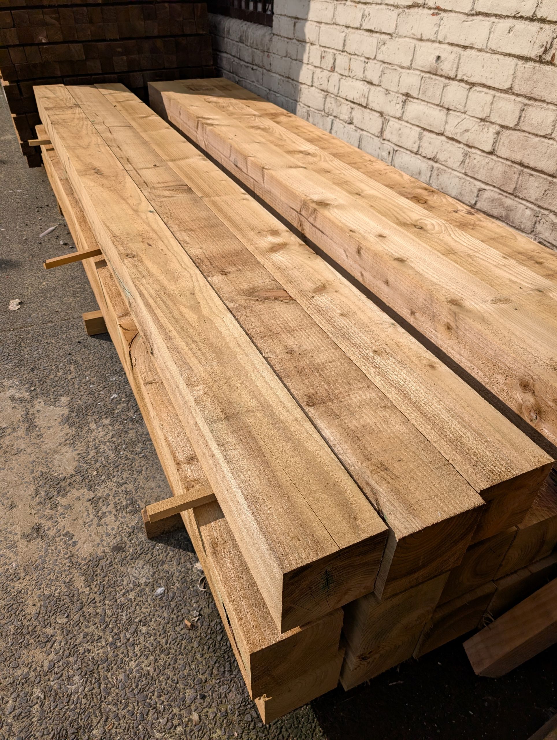 3.0m 150x150mm Treated Post